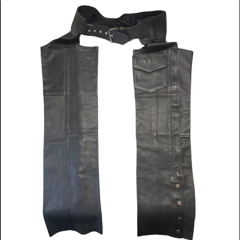 Chaps genuine naked cowhide